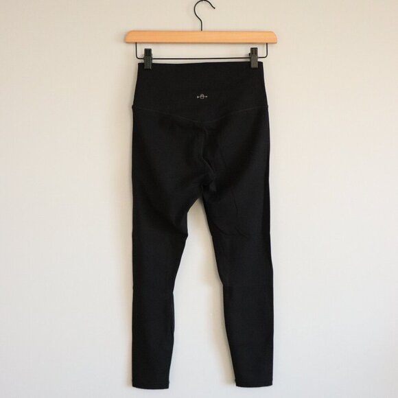 Bare Women's Black Small Skinny Stretch High Rise Activewear Casual Leggings - Picture 2 of 9